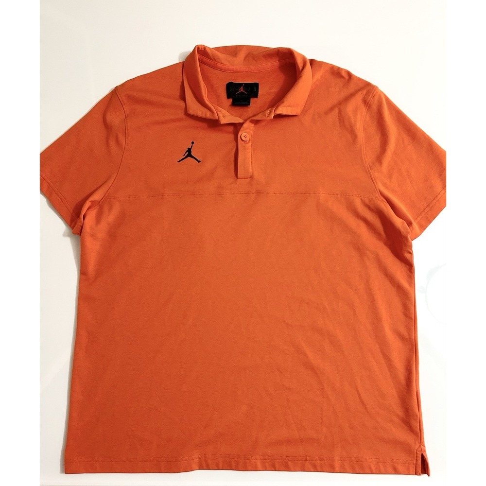 Jordan Women's Dri-Fit Polo Orange Women's‎ Size XL